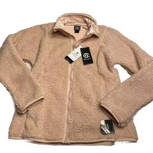 Champion lightweight Sherpa Jacket Pink Size M Women NEW COZY WARM